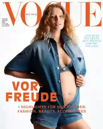 Toni Garrn auf der „Vogue“