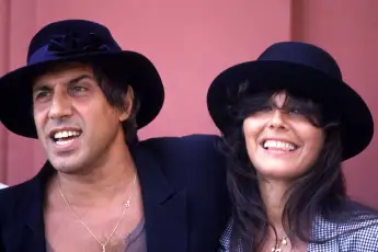 Adriano Celentano und Claudia Mori