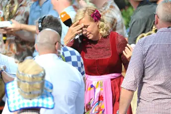 Andrea Kiewel beim „Fernsehgarten“