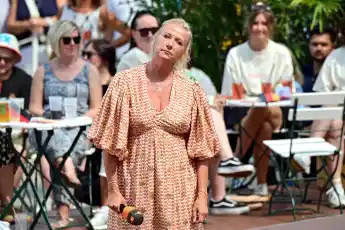 Andrea Kiewel beim ZDF-Fernsehgarten