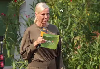 Andrea Kiewel beim „Fernsehgarten“
