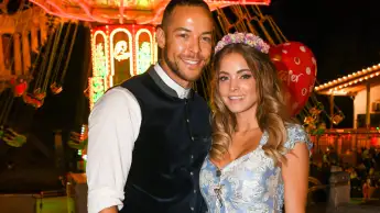 Andrej Mangold mit Freundin Annika auf dem Oktoberfest 2022