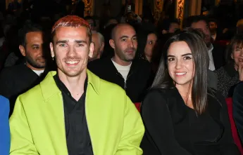 Antoine Griezmann und seine Frau Erika Choperena