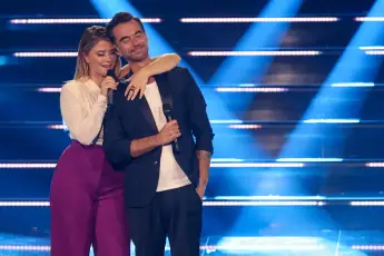 Beatrice Egli und Florian Silbereisen liebe konzert bühne paar zusammen