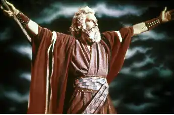 Charlton Heston als "Moses"
