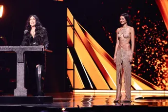 Cher und Zendaya während der Rock & Roll Hall Of Fame Zeremonie