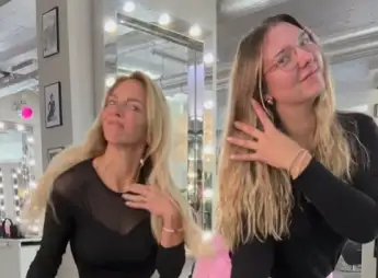 Danni Büchner und Tochter Joelina