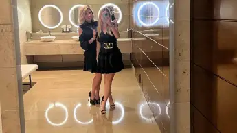 Davina und Carmen Geiss