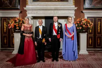 niederländische royals maxima amalia staatsbankett