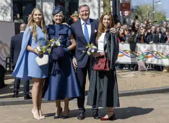 Die niederländischen Royals feiern den Königstag