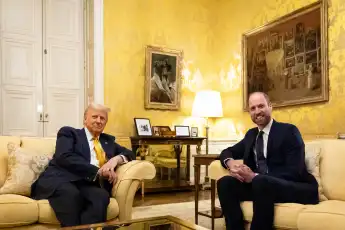 donald trump prinz william treffen heute