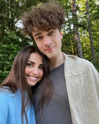 Ekaterina Leonova und Timon Krause paar verliebt