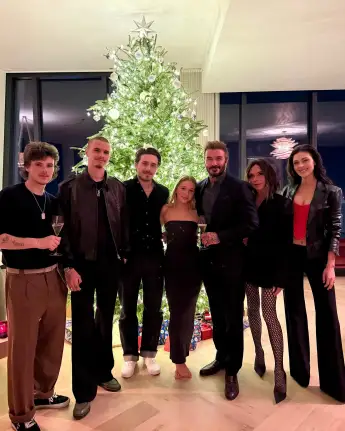 beckhams weihnachten
