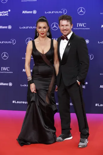 Felix Baumgartner und Mihaela Schwartzenberg