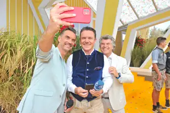 Florian Silbereisen, Stefan Mross und Andy Borg