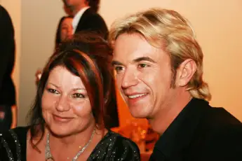 Florian Silbereisen mit seiner Mama Helga 2008