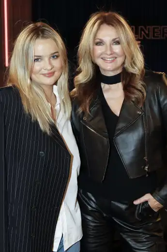 Frauke Ludowig und Tochter Nele