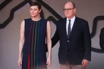 Fürst Albert und Fürstin Charlène