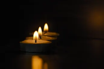 Gedenk-Kerze