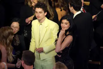 Kylie Jenner und  Timothée Chalamet