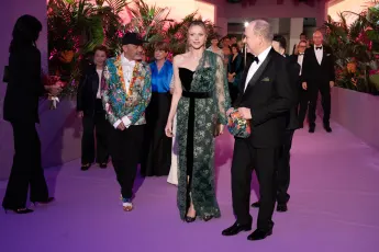 Fürstin Charlène von Monaco beim Rosenball
