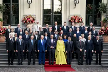 Königin Máxima und König Willem-Alexander beim Nato-Gipfel in Den Haag