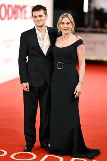 Kate Winslet mit ihrem Sohn Joe