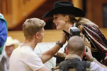 Gina Schumacher bei einem Event