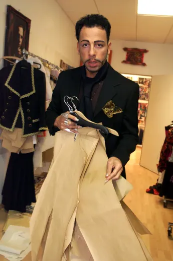 Harald Glööckler 2001 ohne Make-up