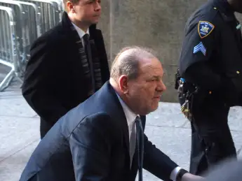 Harvey Weinstein schwer gezeichnet