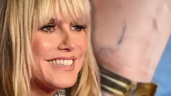 Heidi klum tattoo