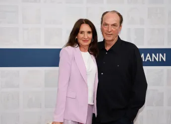 Herbert Knaup und seine Frau Christiane