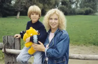 Jan Harndorf und Sabine Kaack spielten bei „Diese Drombuschs" mit