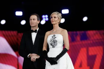 Jared Kushner und Ivanka Trump bei dem Amteinführungsball