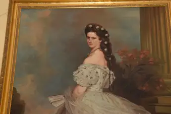 Elisabeth, Kaiserin von Österreich, Sisi, Gemälde, *** Elisabeth, Empress of Austria, Sisi, painting,