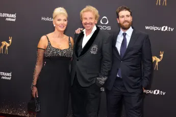 Thomas Gottschalks Kinder: Hier sehen wir ihn mit Sohn Tristan (2023)