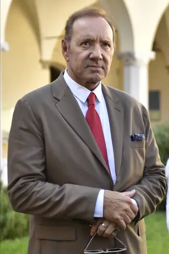 Lucca, Arrival Of American Actor Kevin Spacey At The San Micheletto Complex