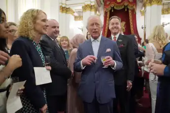 könig charles empfang termin heute