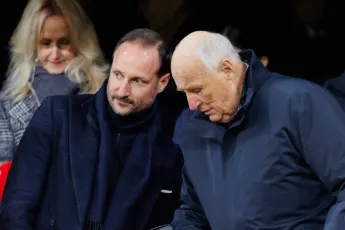 König Harald und Prinz Haakon