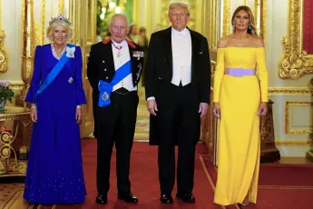 königin camilla könig charles donald trump melania trump