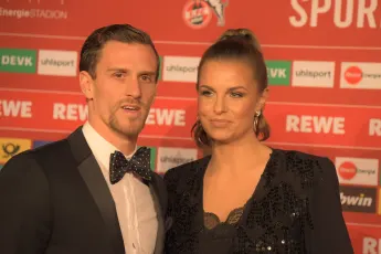 Laura Wontorra und Simon Zoller
