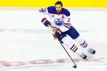 Leon Draisaitl beim Eishockey der Edmonton Oilers
