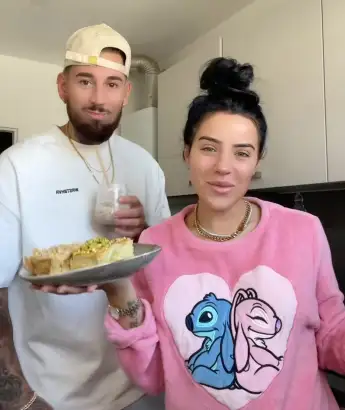 Leyla Lahouar und Mike Heiter
