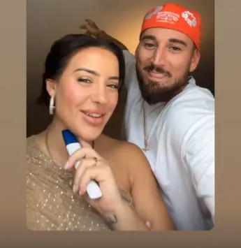 Leyla Lahouar und Mike Heiter schwanger baby heiß sexy