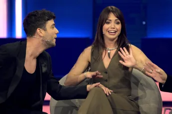 Luca Hänni und Christina Hänni