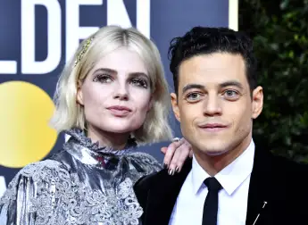 Lucy Boynton und Rami Malek