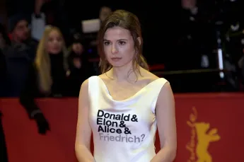 Luisa Neubauer auf der Berlinale