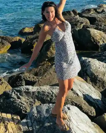 mariella ahrens heiß sexy sommerkleid auschnitt freizügig