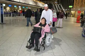 Maurice Dziwak und seine Mutter