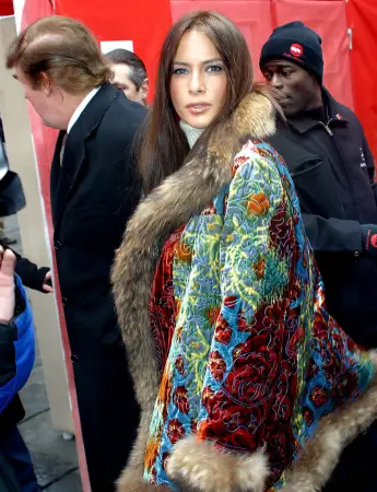 Melania Trump früher